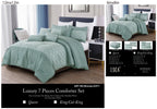 Sage Green Lace Floral 7-Piece Comforter Set - alternate product view 6