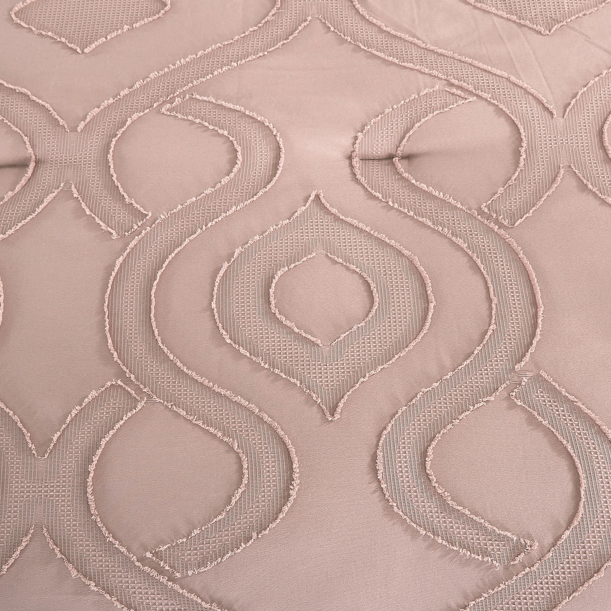 Blush Clip Jacquard 7-Piece Comforter Set - alternate product view 10