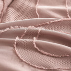 Blush Clip Jacquard 7-Piece Comforter Set - alternate product view 11