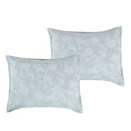 Light Sage Jacquard 7-Piece Comforter Set - pillow sham detail
