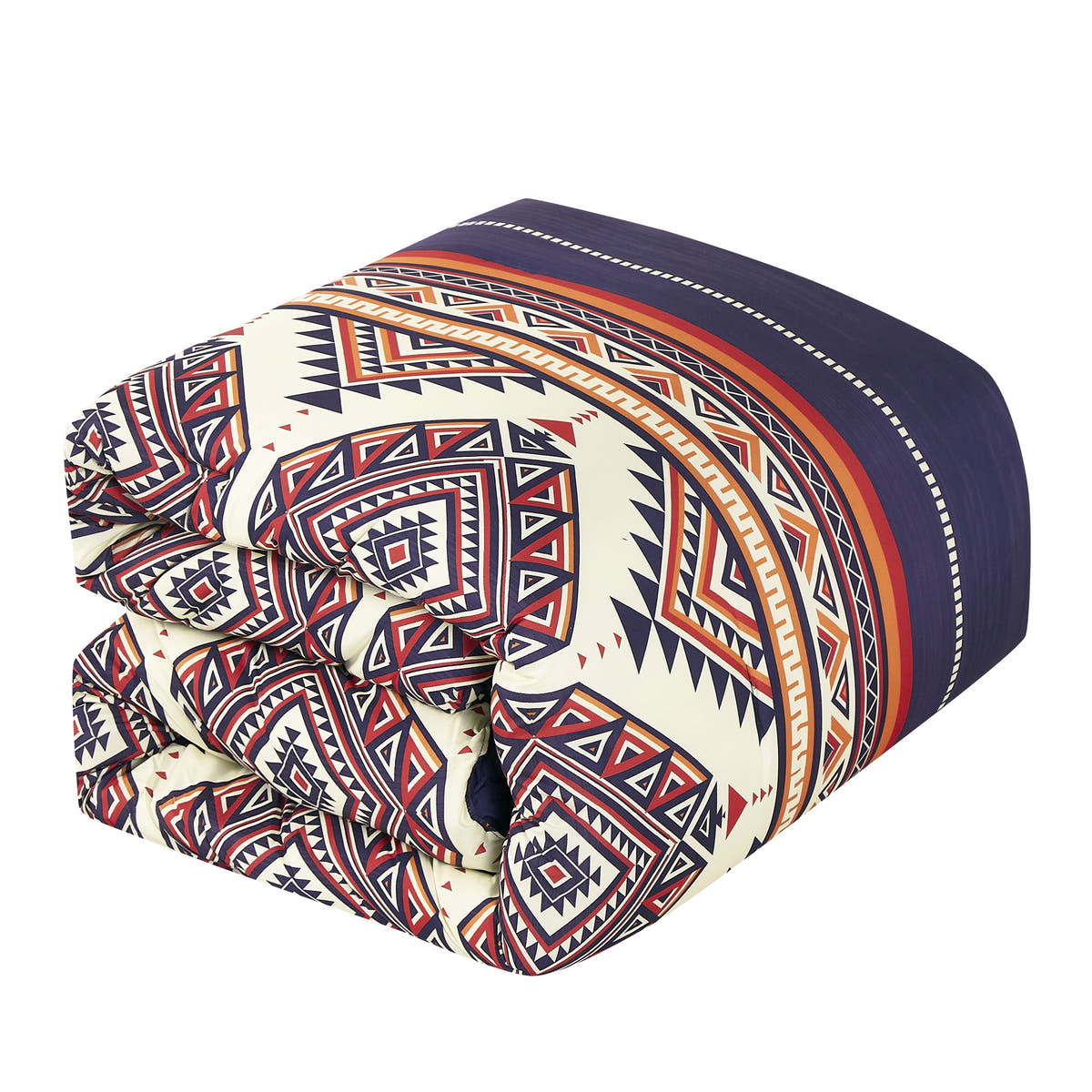 Navy Southwestern 6-Piece Comforter Set detail 1