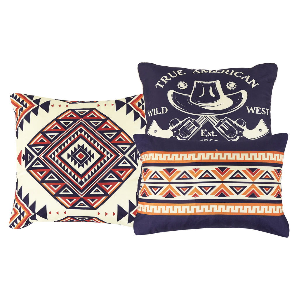 Navy Southwestern 6-Piece Comforter Set detail 2