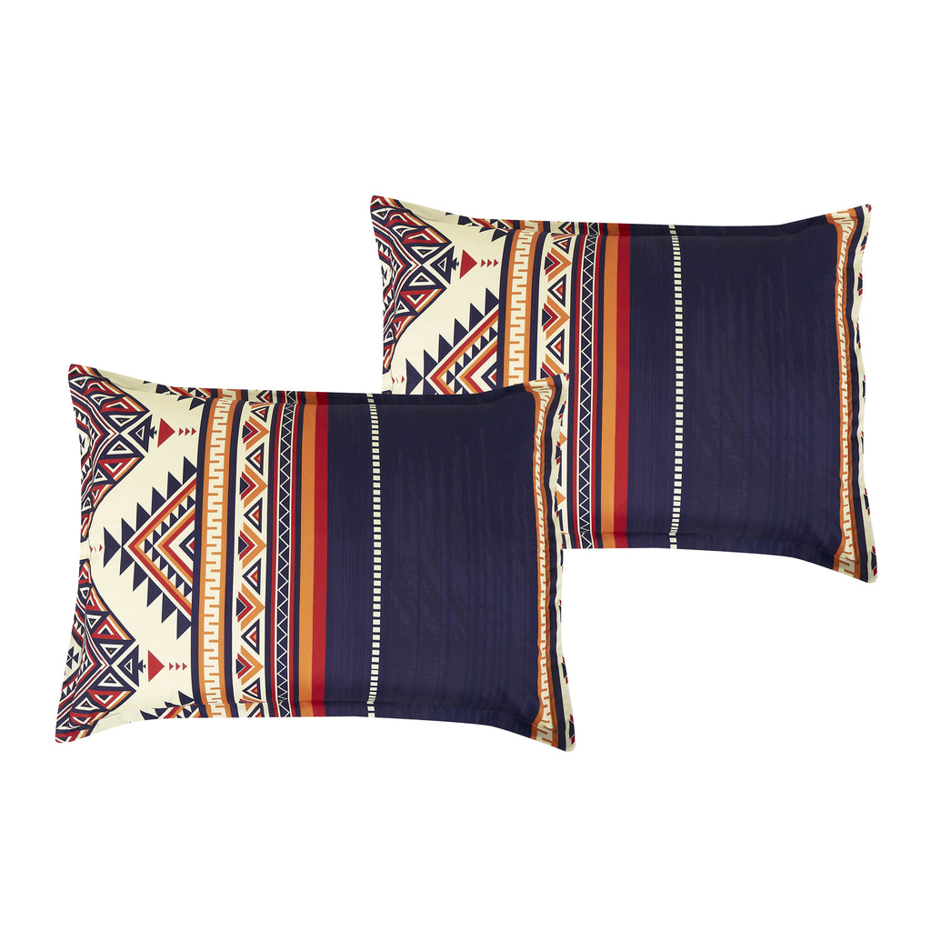 Navy Southwestern 6-Piece Comforter Set detail 3
