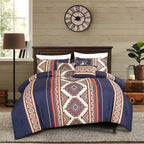 Navy Southwestern 6-Piece Comforter Set detail 4