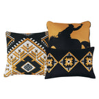 Black & Gold Geometric 6-Piece Comforter Set detail 2