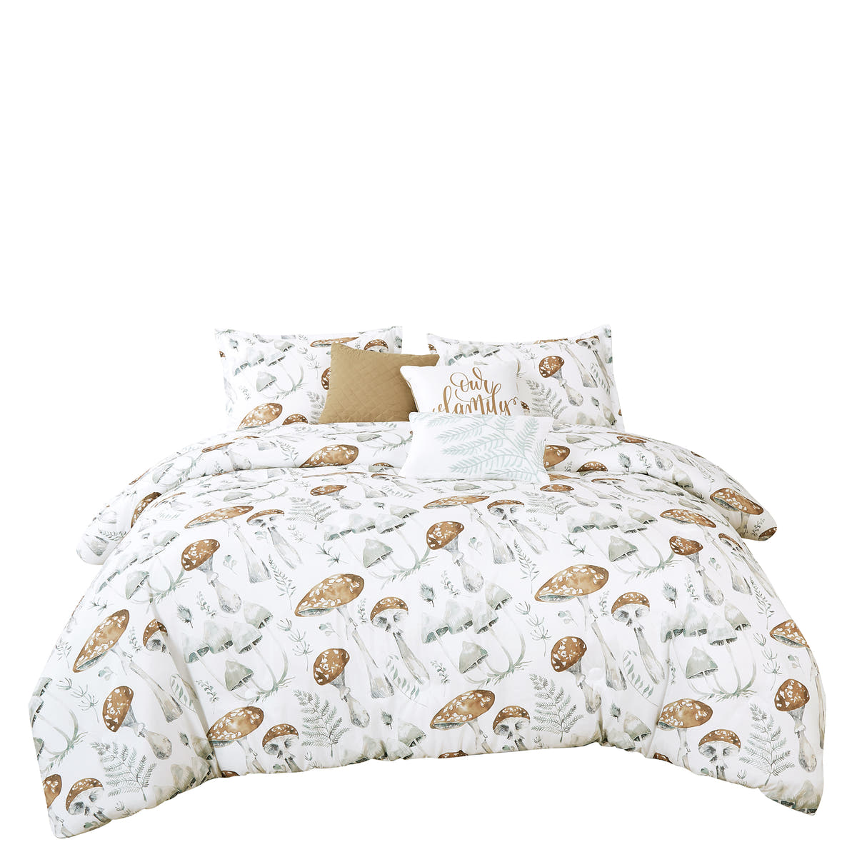 White Feather 6-Piece Comforter Set detail 5