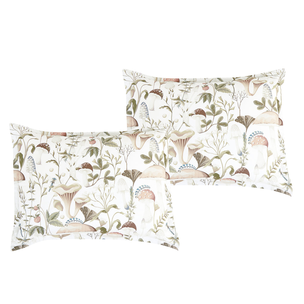 Cream Floral 6-Piece Comforter Set detail 4