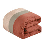 Blush Color Block 6-Piece Comforter Set detail 1