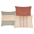 Blush Color Block 6-Piece Comforter Set detail 2