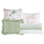 floral 7-piece comforter set, alternate product view