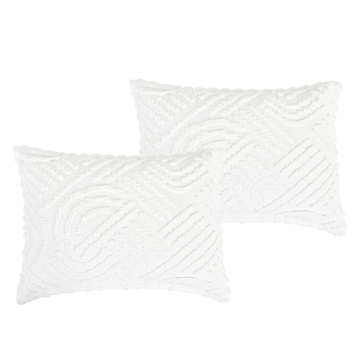 White Tufted 5-Piece Comforter Set detail 2