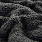Alternate view of the Dark Grey and Pink Floral 5-Piece Bedding Set