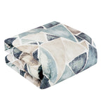 Comforter detail from the Modern Abstract Geometric 7-Piece Comforter and Sheet Set