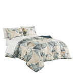 Alternate view of the Modern Abstract Geometric 7-Piece Comforter and Sheet Set