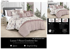 Mauve Floral 7-Piece Comforter Set - alternate product view 6