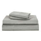 Teal Scroll Quilted 9-Piece Comforter & Sheet Set - sheet detail 2