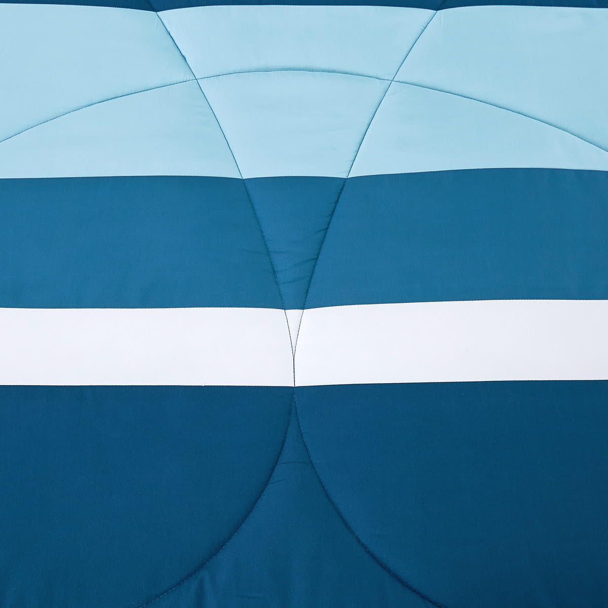 Blue Color Block 6-Piece Comforter Set