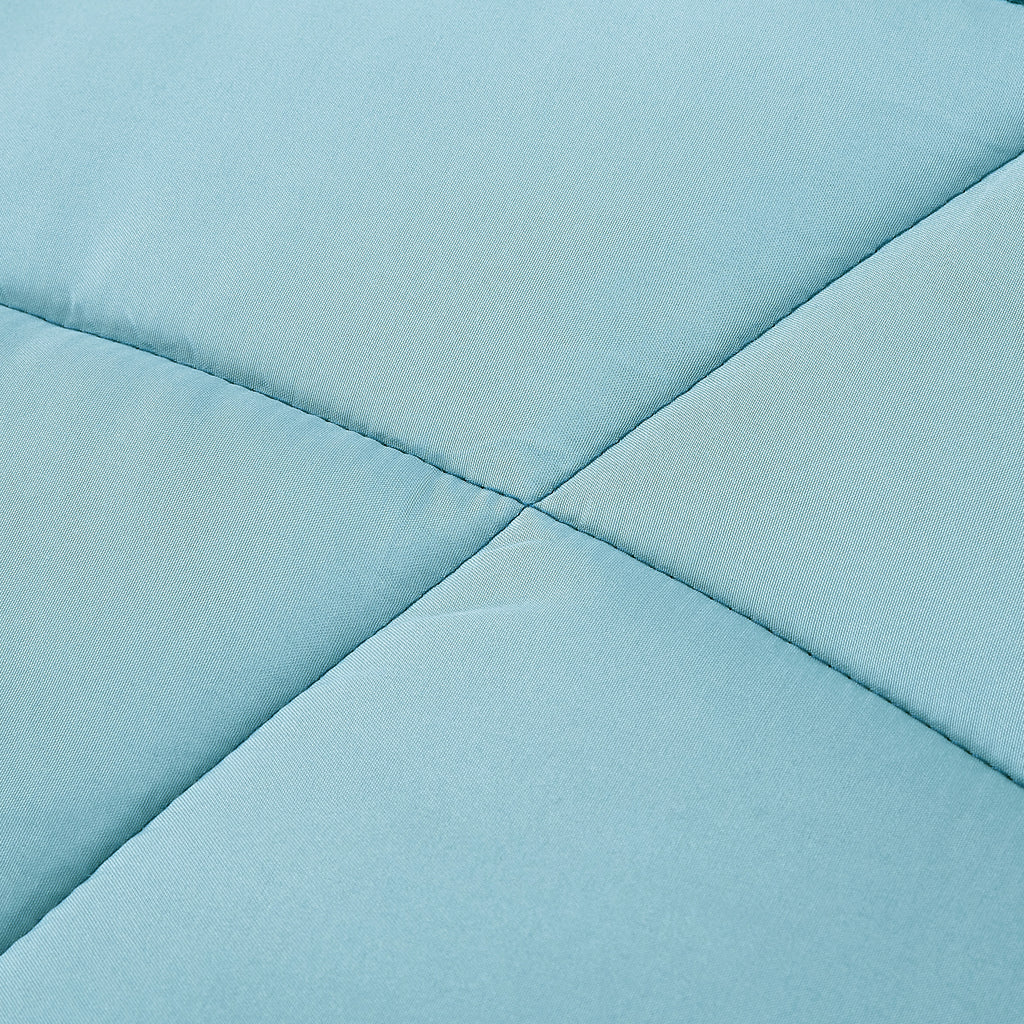 Blue Color Block 6-Piece Comforter Set detail 1