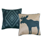 Navy Southwestern 5-Piece Comforter Set detail 1