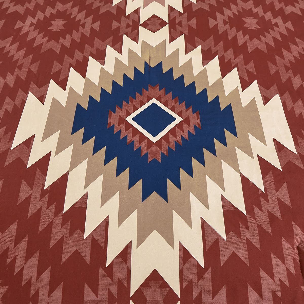 Red Southwestern 6-Piece Comforter Set
