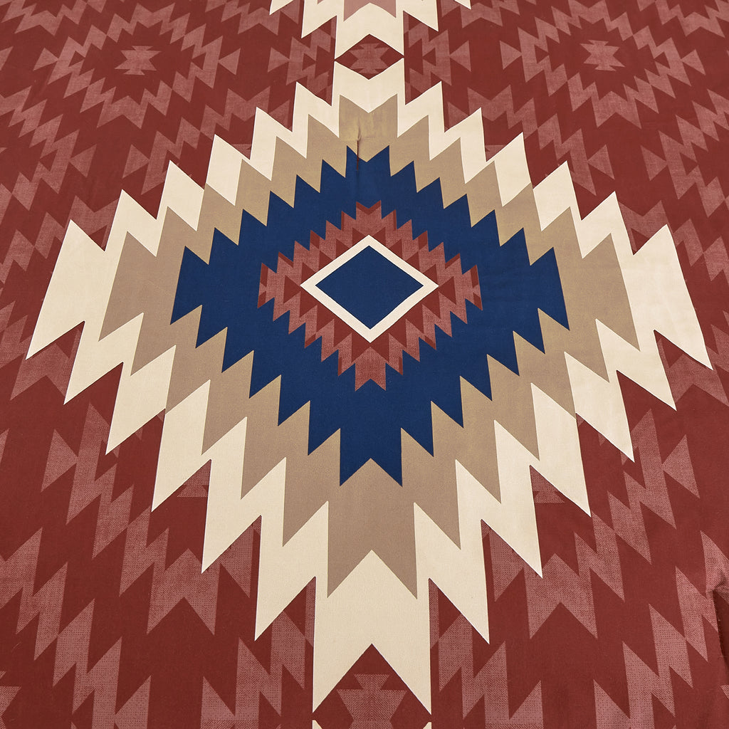 Red Southwestern 6-Piece Comforter Set