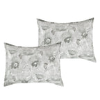 Seafoam Floral 7-Piece Comforter Set - pillow sham detail