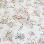 Beige Floral 7-Piece Comforter Set