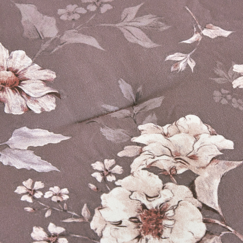 Mauve Floral 7-Piece Comforter Set - alternate product view 5