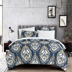 Blue Paisley 7-Piece Comforter Set detail 4