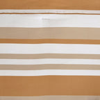 Tan Stripe 6-Piece Comforter Set