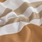 Tan Stripe 6-Piece Comforter Set detail 2