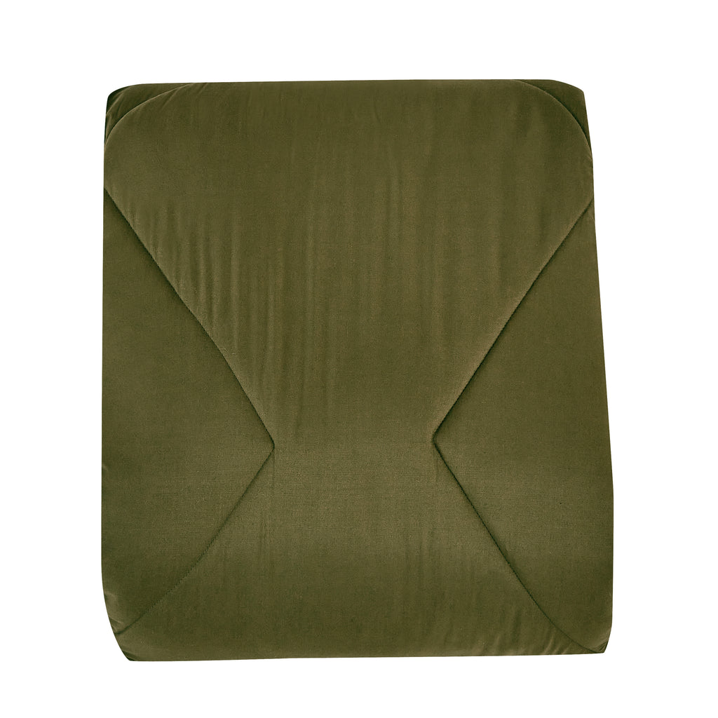Olive Color Block 7-Piece Comforter Set detail 2