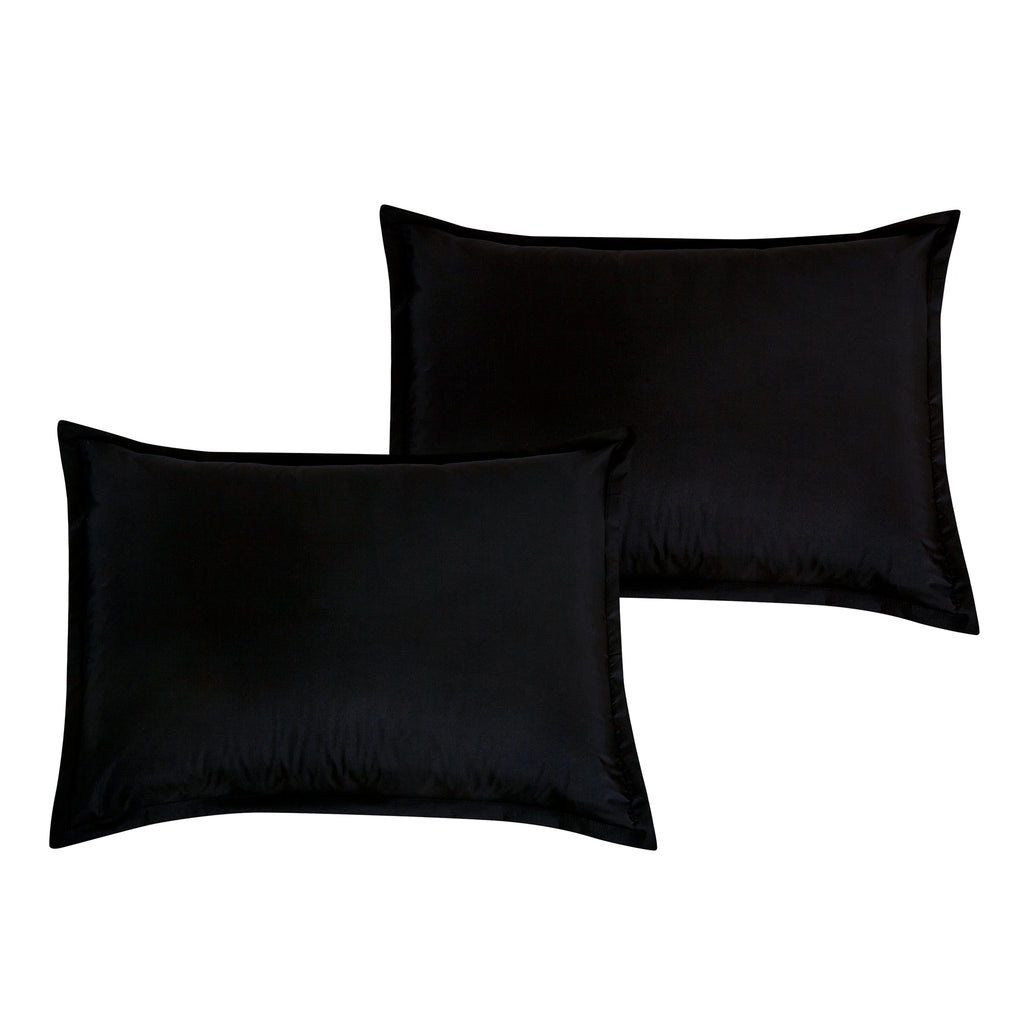 Black Color Block 7-Piece Comforter Set detail 3