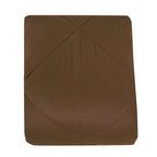 Comforter detail from the 7-Piece Espresso Brown Comforter Set with Contrasting Sheets