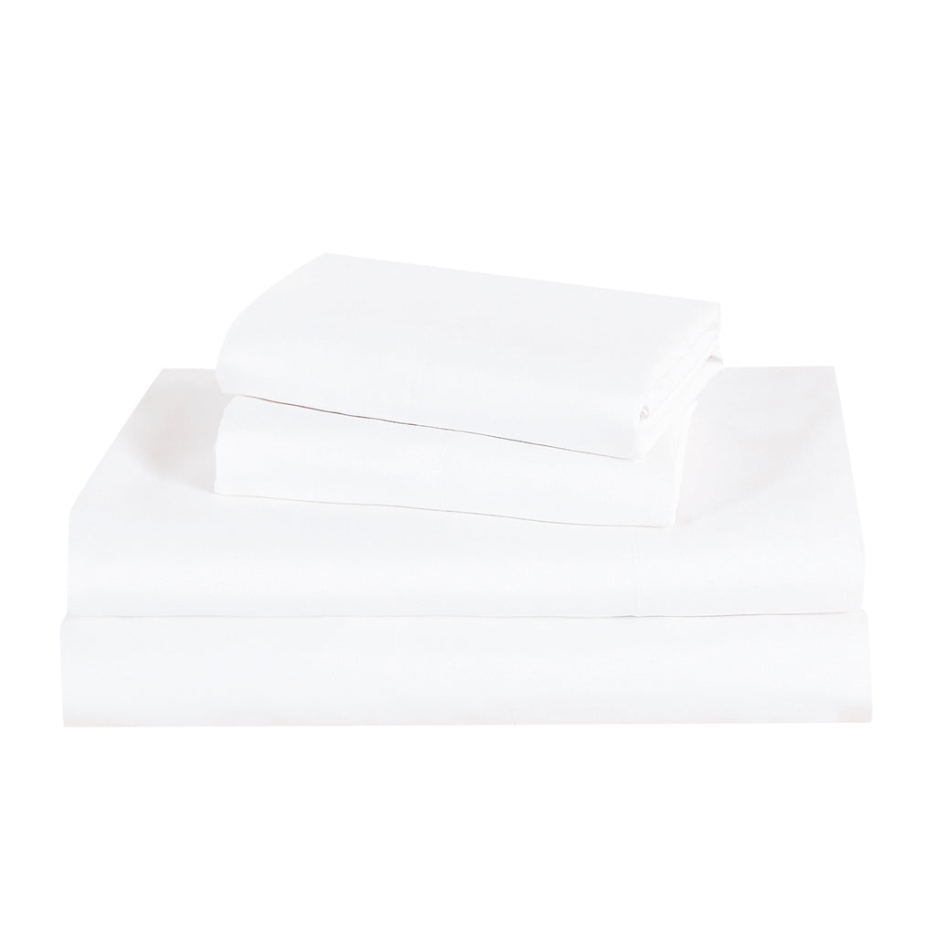 Sheet detail from the Modern Quilted Blush Pink 7-Piece Comforter Set