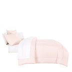 Alternate view of the Modern Quilted Blush Pink 7-Piece Comforter Set