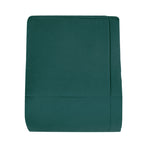 Comforter detail from the Reversible-Look Dark Green and Black 7-Piece Comforter and Sheet Set