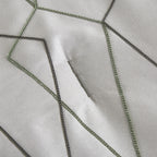 Sage Green Geometric Embroidered 9-Piece Comforter & Sheet Set - alternate product view 5