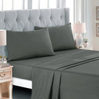 Sage Green Geometric Embroidered 9-Piece Comforter & Sheet Set - alternate product view 7