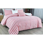 Pink Stripe 5-Piece Comforter Set detail 8