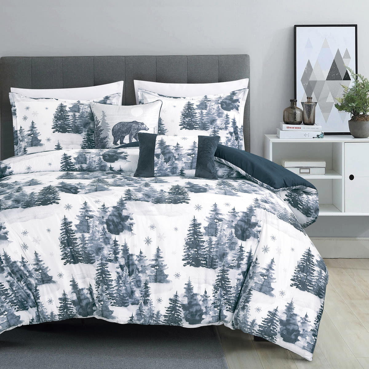 Forest Woodland 5-Piece Comforter Set detail 3
