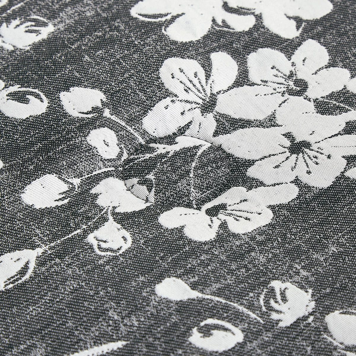Black & White Floral 5-Piece Comforter Set detail 1