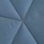 Blue Geometric Quilted 9-Piece Comforter & Sheet Set - alternate product view 6
