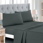 Yellow Quilted 9-Piece Comforter & Sheet Set - alternate product view 7