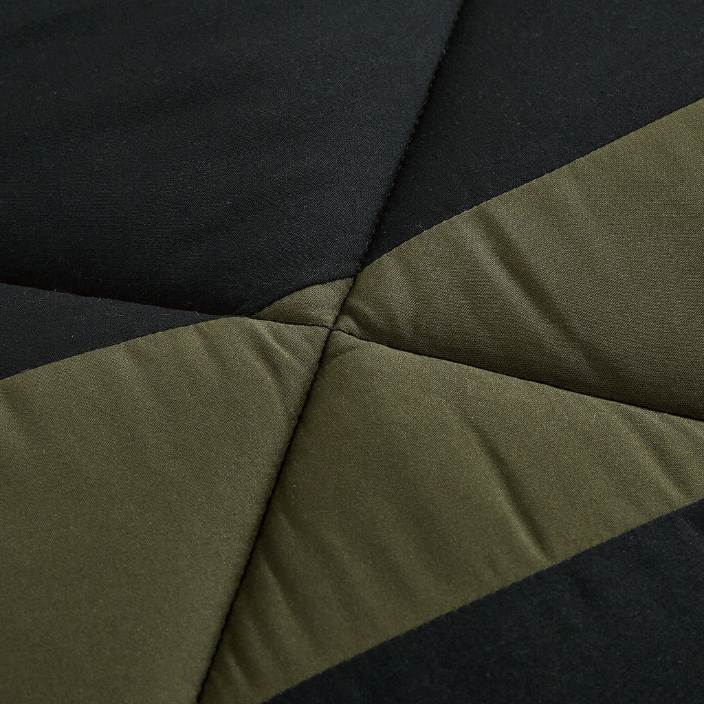 Olive Green Color Block 9-Piece Comforter & Sheet Set - alternate product view 6