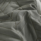 Red and Grey Color Block 9-Piece Comforter & Sheet Set - alternate product view 7
