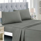 Red and Grey Color Block 9-Piece Comforter & Sheet Set - alternate product view 8