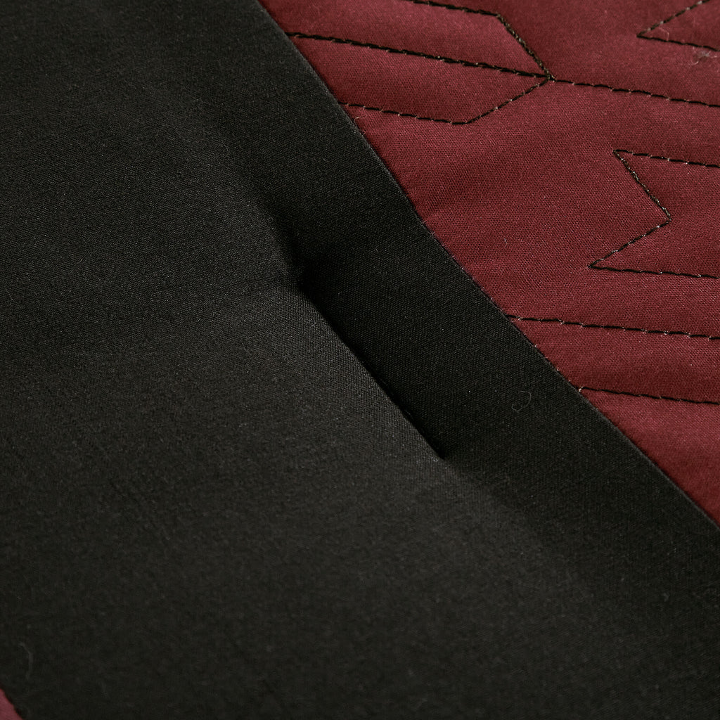 Burgundy Color Block 9-Piece Comforter & Sheet Set - alternate product view 5