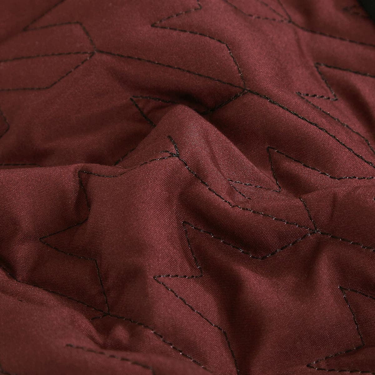 Burgundy Color Block 9-Piece Comforter & Sheet Set - alternate product view 6