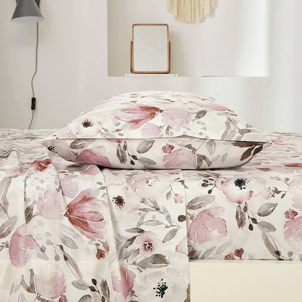 Blush Floral sheet set - additional view